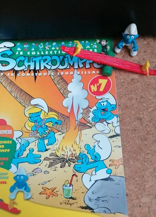 Schtroumpf a califourchon numéro 7, marque: peyo, état: Très bon état, taille: 3 ans / 98 cm, 3,00 €, 3,85 € Protection acheteurs incluse