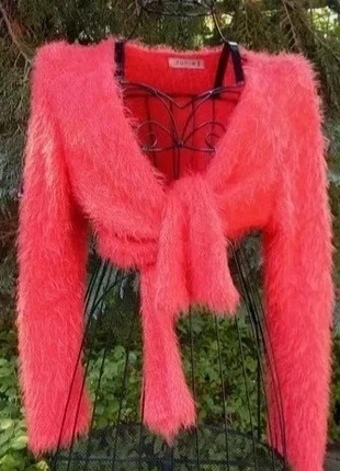 Gilet boléro orangé à nouer; neuf!!, marke: Junie, zustand: Neu, größe: M / 38 / 10, 16,00 €, 17,50 € inklusive Vinted-Käuferschutz