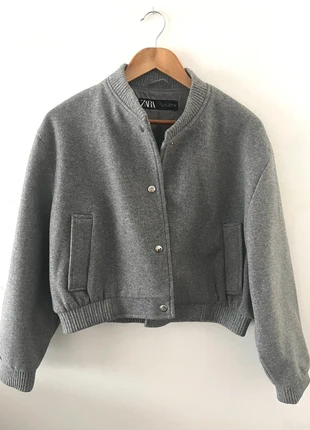 Veste bombers gris Zara femme taille L, marca: Zara, estado: Nuevo sin etiquetas, tamaño: L / 40 / 12, 25,00 €, 26,95 € Protección al comprador incluida