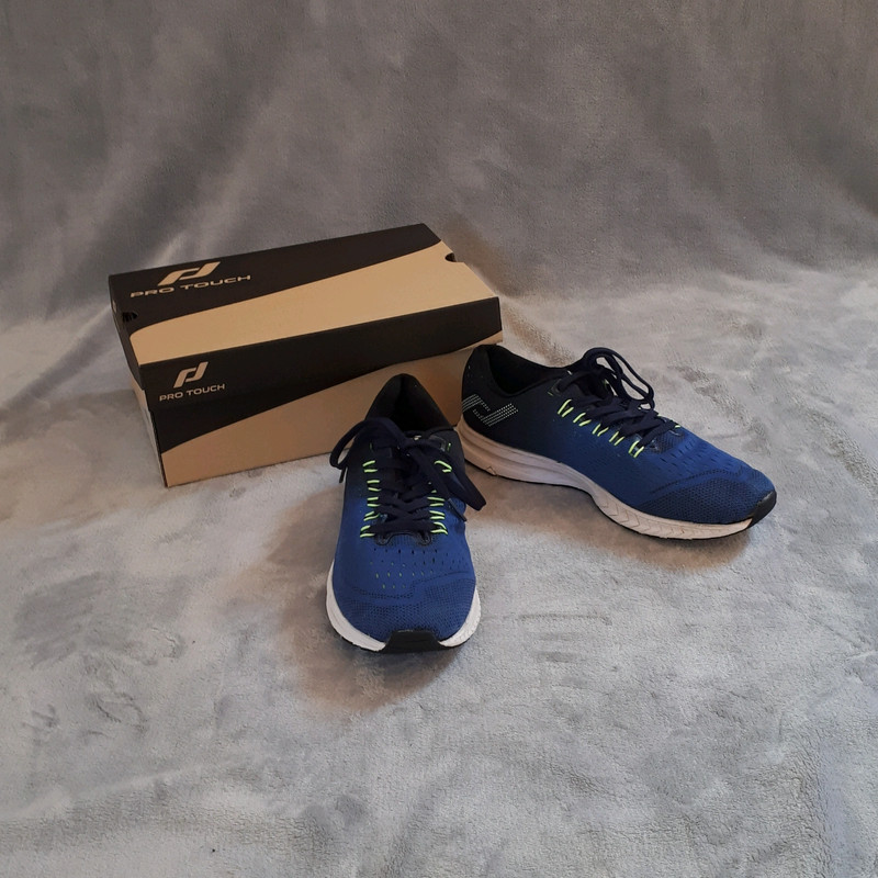 Chaussures de Jogging Course Pied Homme Pro Touch OZ 2.0 Bleu Noir