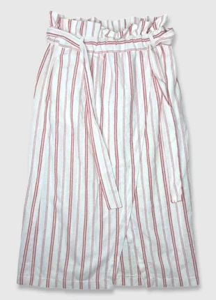 Zara TRF collection summer wrap midi white skirt with red stripes, marca: Zara, estado: Muy bueno, tamaño: M / 38 / 10, 10,00 €, 11,20 € Protección al comprador incluida