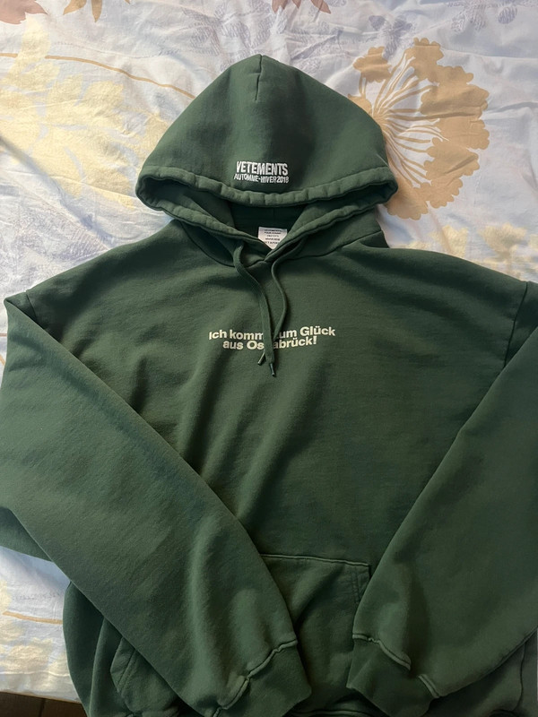 Vetements Tourist Hoodie