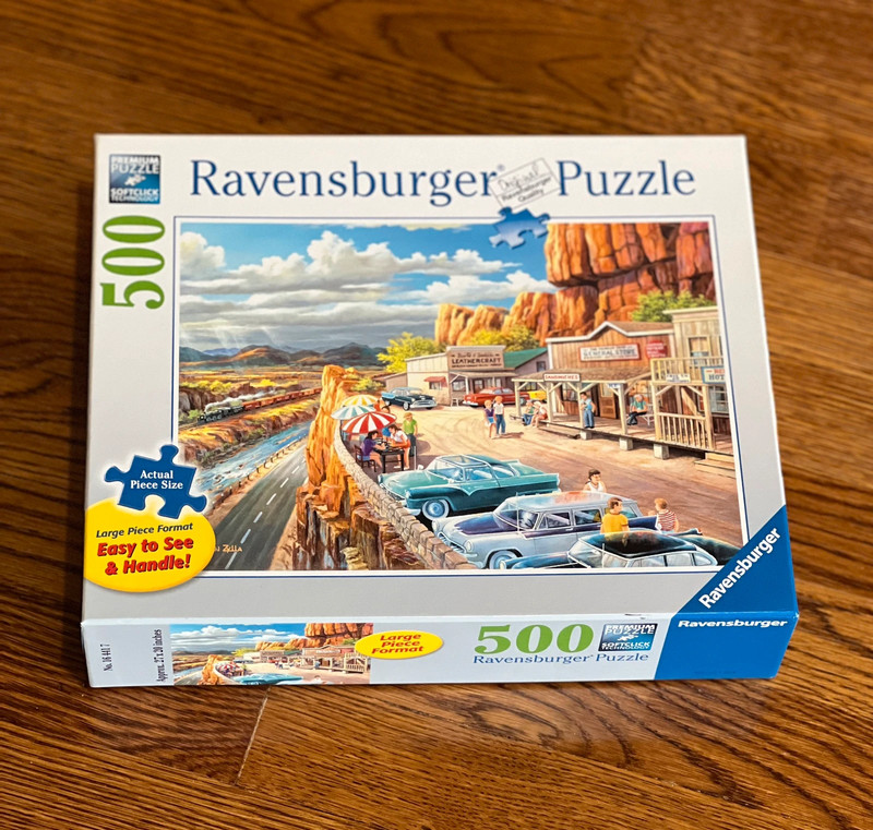 Ravensburger Scenic Overlook 500 Piece Puzzle 1