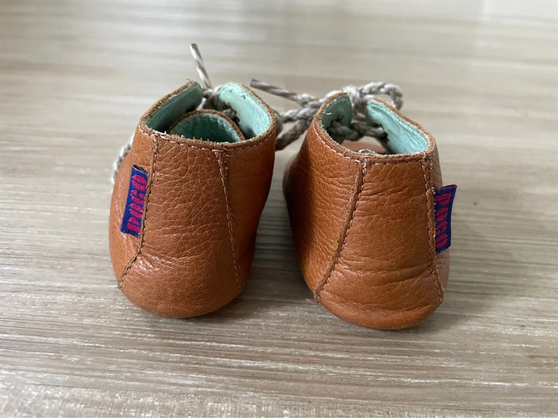 poco Nido Babyschuhe Leder braun 20 3