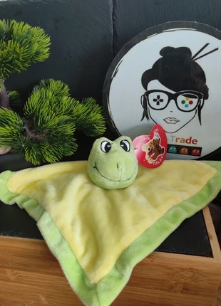doudou sandy grenouille jaune vert carré plat Noir DD003401, brand: Sandy, condition: New with tags, size: One size, €20.00, €21.70 includes Buyer Protection Pro