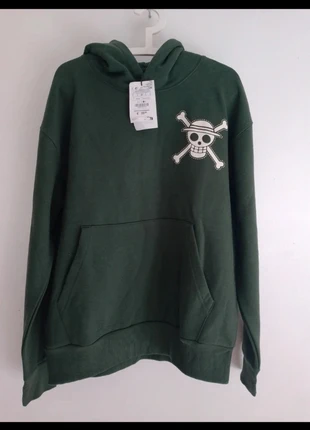 Pull and Bear One Piece Dark Green Hoodie Size L - Brand New!, marca: OnePiece, estado: Nuevo con etiquetas, tamaño: L, 39,95 €, 42,65 € Protección al comprador incluida