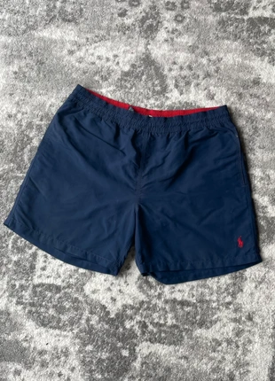 Short de bain Ralph Lauren bleu marine short de plage Summer blue navy azul l, marke: Ralph Lauren, zustand: Gut, größe: L, 28,00 €, 30,10 € beinhaltet Vinted-Käuferschutz Pro