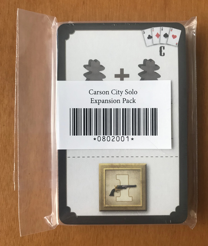 Carson City Big Box 10th Anniversary: Solo Expansion Pack - Quined Games - Nuovo New 3