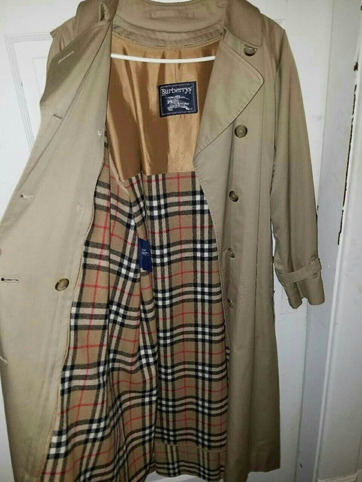 Men's Classic Tan Trench Coat w/ removable fleece lining - Vinted