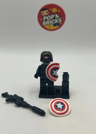 Figurine type LEGO – Winter Soldier – Marvel – Avengers, merk: Marvel, staat: Heel goed, maat: Prematuur, tot 44 cm, € 3,80, € 4,69 inclusief Kopersbescherming