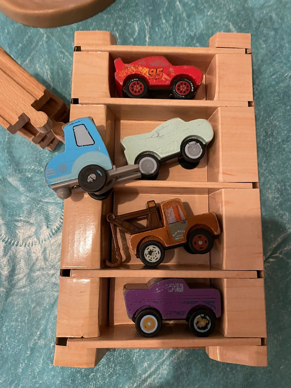 Circuit Cars 3 en bois 2