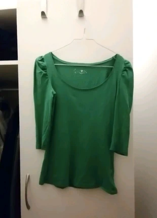 Pullover Pulli grün puff Ärmel kurzarm Damen enganliegend , marca: Primark, estado: Satisfactorio, tamaño: XS / 34 / 6, 2,00 €, 2,80 € Protección al comprador incluida