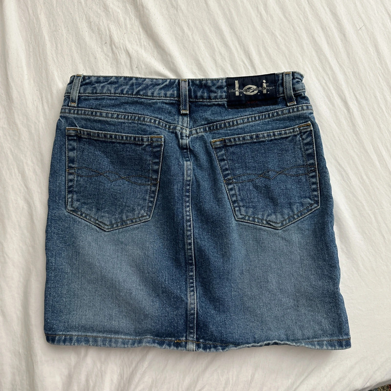 Vintage Lei Jean skirt 3