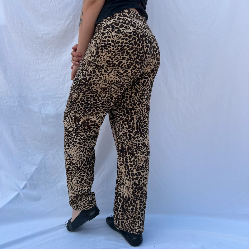 Vintage Leopard Pants 4