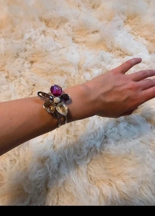 Bracelet incrusté de cristaux, brand: Swarovski éléments Typés, condition: Very good, €22.22, €24.03 includes Buyer Protection