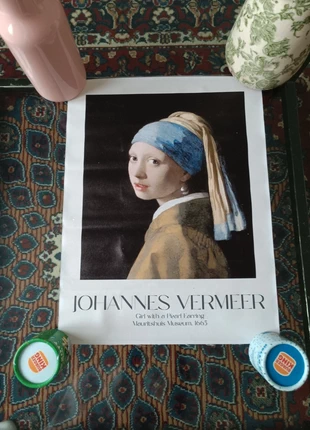 Affiche Johannes Vermeer 30x40cm, état: Très bon état, 14,00 €, 15,40 € Protection acheteurs incluse