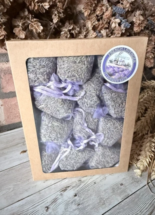 12 French Lavender Bags in a Gift Box, brand: NO LABEL, condition: New with tags, £4.00, £4.90 includes Buyer Protection