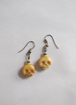 Designer skull earrings, Vintage, marke: Vintage, zustand: Neu, 8,00 €, 9,10 € inklusive Vinted-Käuferschutz