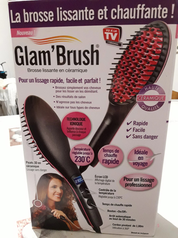 Brosse glissante glam brush 1