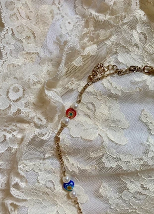 cute cottagecore gold colored necklace, merk: Alternative, staat: Heel goed, € 5,00, € 5,95 inclusief Kopersbescherming