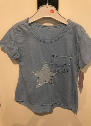 Haut en jean, condition: New with tags, size: 4 years / 104 cm, €2.50, €3.33 includes Buyer Protection