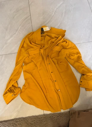 Nieuw MET prijskaart okergele blouwse primark, marque: Primark, état: Neuf avec étiquette, taille: XL / 42 / 14, 2,50 €, 3,33 € Protection acheteurs incluse