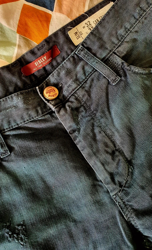 Jeans Sisley uomo slim fit W32 L33 Vinted