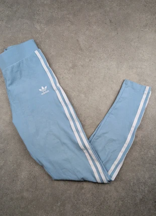 Legging Adidas Originals 3-Stripes | Bleu clair | Taille S | Femme, marke: adidas, zustand: Sehr gut, größe: S / 36 / 8, 10,00 €, 11,20 € inklusive Vinted-Käuferschutz