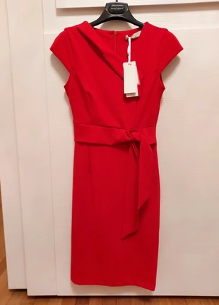 Abito rosso a tubino Rinascimento, marque: Rinascimento, état: Neuf avec étiquette, taille: S / 36 / 8, 47,00 €, 50,05 € Protection acheteurs incluse