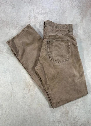 Pantalon Vintage En Velours Côtelé / Corduroy gap brun clair, coupe droit, gap taille W30 L32, merk: GAP, staat: Heel goed, maat: W30 | FR 40, € 9,00, € 10,15 inclusief Kopersbescherming Pro