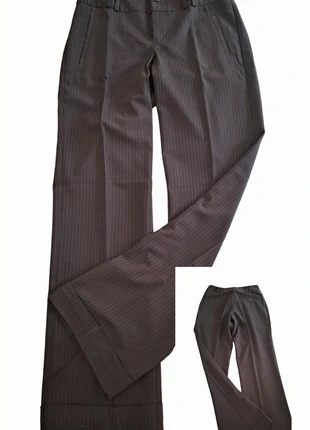 Pantalon marron à fines rayures Esprit taille 34, marke: Vintage, zustand: Sehr gut, größe: XS / 34 / 6, 22,00 €, 23,80 € inklusive Vinted-Käuferschutz