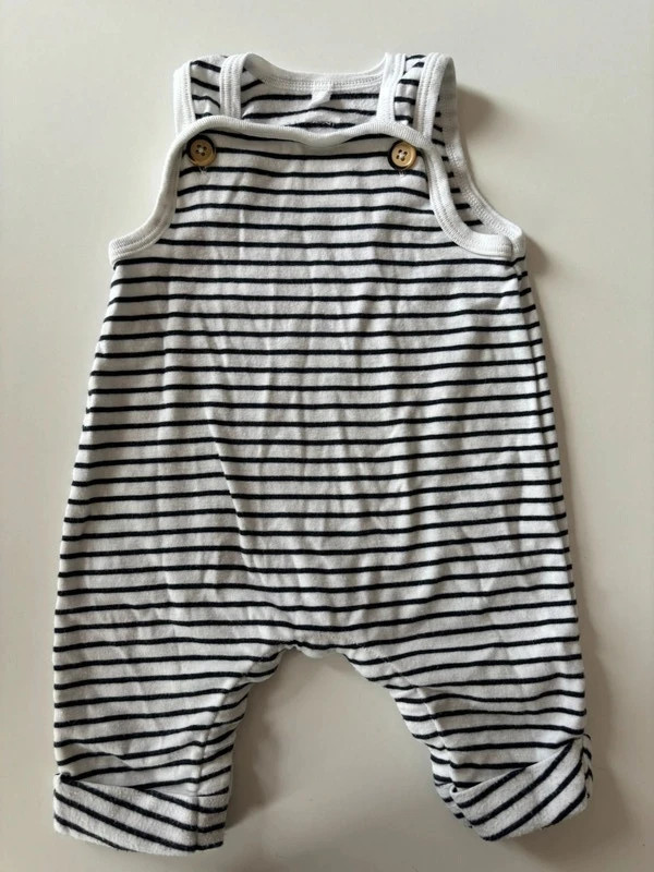 Salopette rayée Petit Bateau