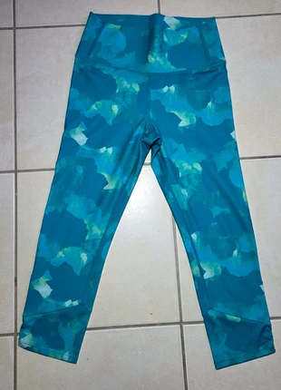 Leggings taille L10/12 ans fille bleu turquoise/vert, marque: All in Motion, état: Neuf sans étiquette, taille: 11 ans / 146 cm, 5,00 €, 5,95 € Protection acheteurs incluse