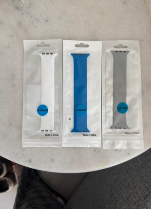 Set of 3 silicone bands for Apple Watch, état: Neuf avec étiquette, 5,00 €, 5,95 € Protection acheteurs incluse