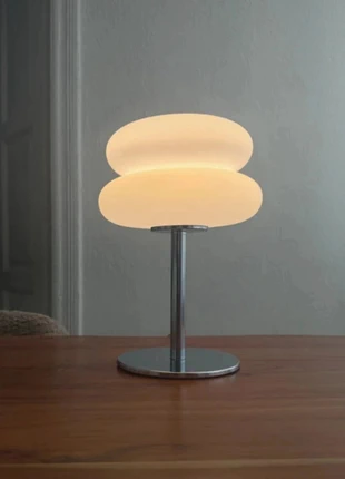 Tischlampe Retro minimalistisch Ikea Design modern orange Pilz Lampe light Trend Chrome Silber, état: Très bon état, 32,00 €, 34,30 € Protection acheteurs incluse