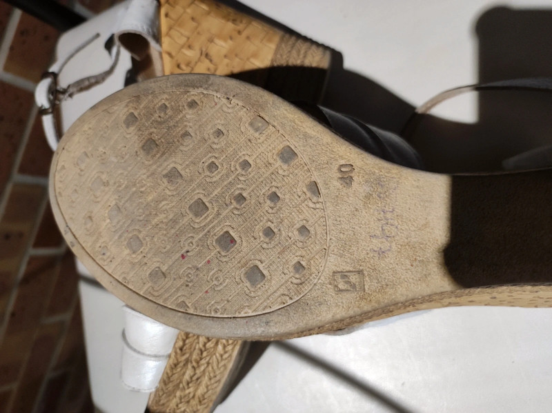 Sandale compensée besson hot sale