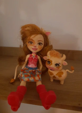 Poupee #enchantimals vache et son animal, marque: Enchantimals, état: Bon état, taille: Taille unique, 4,00 €, 4,90 € Protection acheteurs incluse