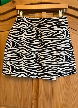 Primark Zebra Print Mini Skirt - Size UK 10, brand: Primark, condition: Very good, size: S / UK 8-10, £2.99, £3.84 includes Buyer Protection