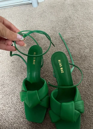 Bright green sandals, brand: Alias Mae, condition: Very good, size: 5, £5.00, £5.95 includes Buyer Protection