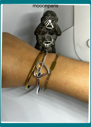 Bracelet plaqué argent véritable - Premium, marque: Argent, état: Très bon état, 15,90 €, 17,40 € Protection acheteurs incluse