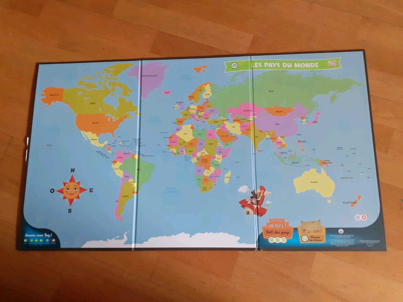 Mappemonde Interactive LEAP