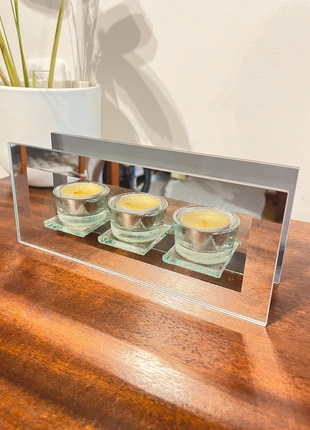 Vintage - Suporte para Velas com Moldura Espelhada, marca: sem marca, estado: Novo sem etiquetas, €15.00, €16.45 inclui Proteção do Comprador
