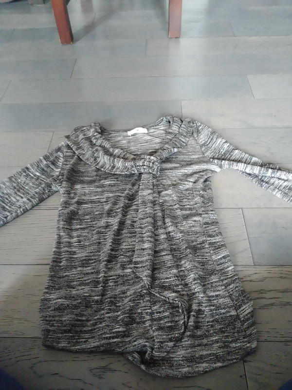 Pull gris 1