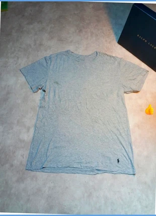 Tee shirt Ralph Lauren gris logo brodé sûr le bas noir pour homme taille L, marca: Ralph Lauren, estado: Muito bom, tamanho: L, €25.00, €26.95 inclui Proteção do Comprador Pro
