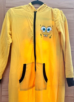 SpongeBob SquarePants onsie with good size adult small yellow, brand: Nickelodeon, condition: Good, size: S / UK 8-10, £24.99, £26.94 includes Buyer Protection