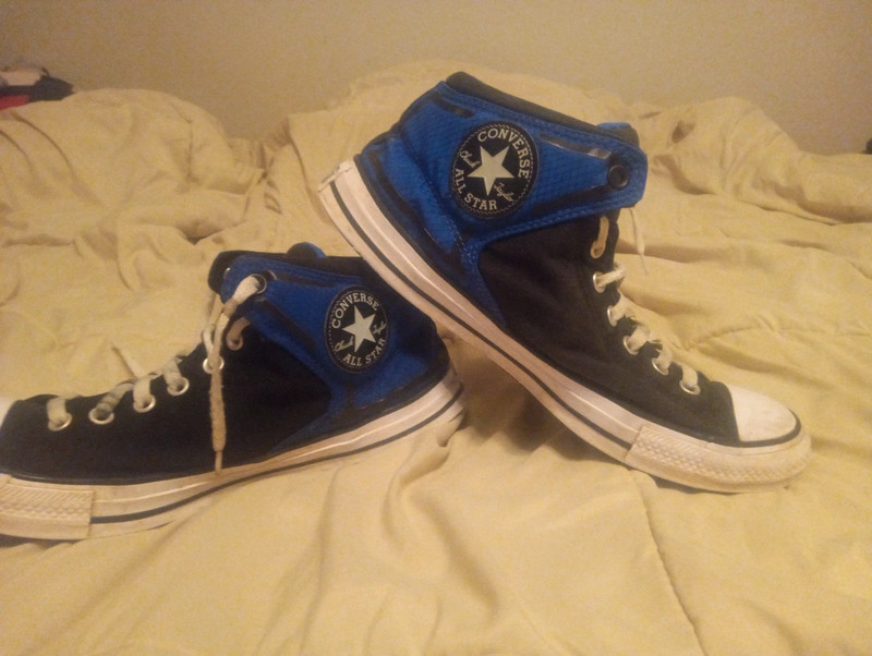 Converse Men's Chuck Taylor All Star High Street game Royal Blue/black size 11.5 2