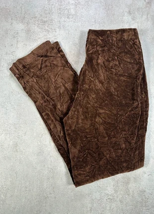 Pantalon Vintage En Velours Côtelé / Corduroy Patty Woodard cacao texturé taille 32, brand: Vintage Dressing, condition: Very good, size: XXS / 32 / 4, €14.00, €15.40 includes Buyer Protection Pro