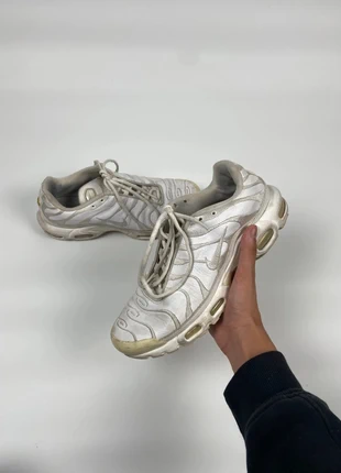 Nike Air Max Plus TN Blanc/Crème – Taille 42,5, brand: Nike, condition: Good, size: 42.5, €47.00, €50.05 includes Buyer Protection