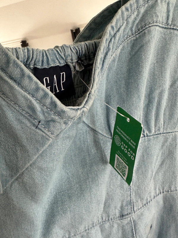 New GAP denim mini dress 2