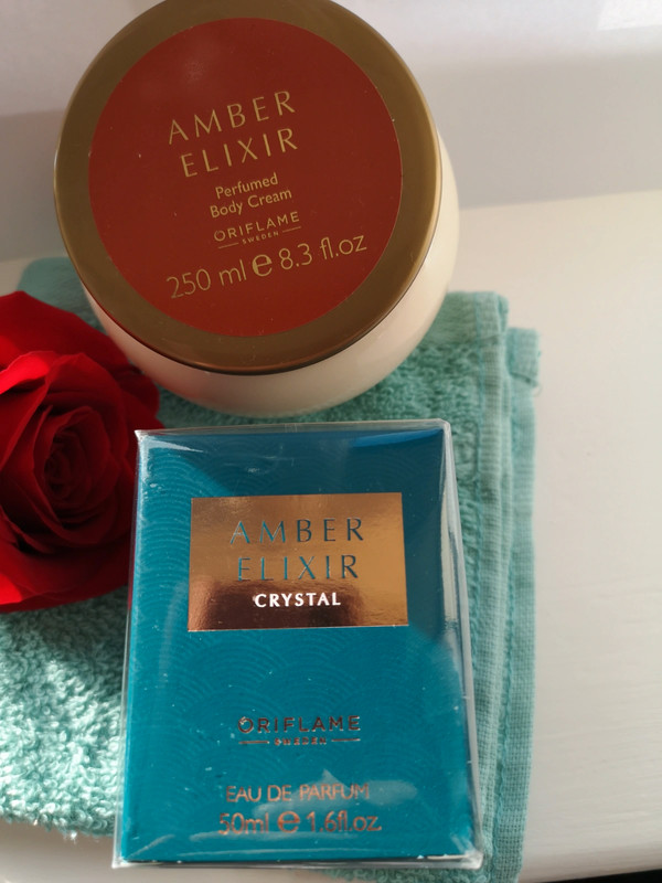 Amber Elixir Cristal Eau de Parfum Amber Elixir Perfumed Body